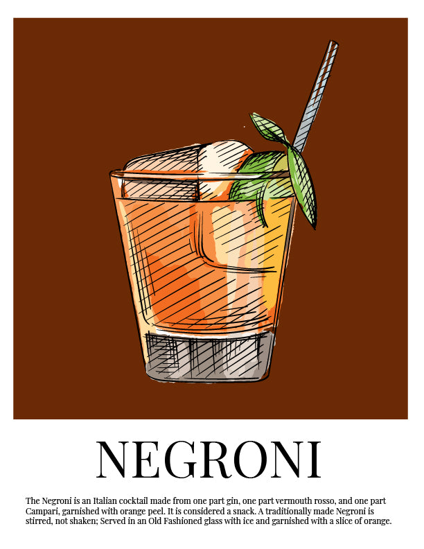 NEGRONI - Poster